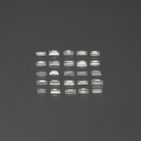 0,42 ct natürliche weißer Diamant-Edelsteine, Baguette, SI