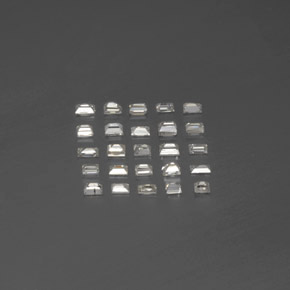  ct natürliche weißer Diamant-Edelsteine, Baguette, SI
