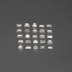  ct natürliche weißer Diamant-Edelsteine, Baguette, SI