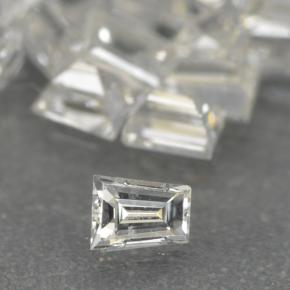 0.45 ct natürliche Weiß Diamant-Edelsteine, Baguette, SI