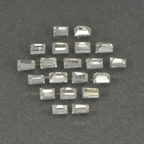 0.45 ct natürliche Weiß Diamant-Edelsteine, Baguette, SI