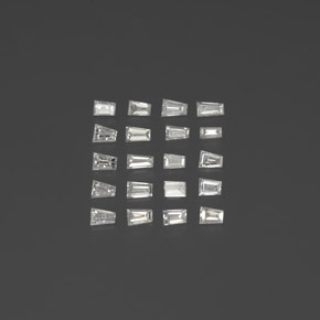  ct natürliche weißer Diamant-Edelsteine, Fantasieschliff, SI