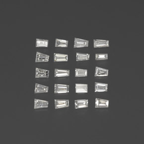  ct natürliche weißer Diamant-Edelsteine, Fantasieschliff, SI