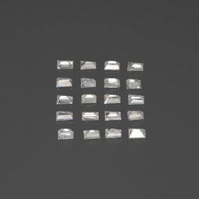  ct natürliche weißer Diamant-Edelsteine, Fantasieschliff, SI