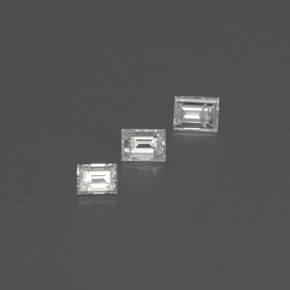  ct natürliche Weiß Diamant-Edelsteine, Baguette, SI