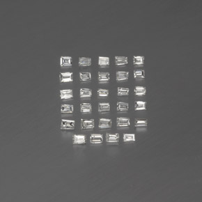  ct natürliche weißer Diamant-Edelsteine, Fantasieschliff, SI