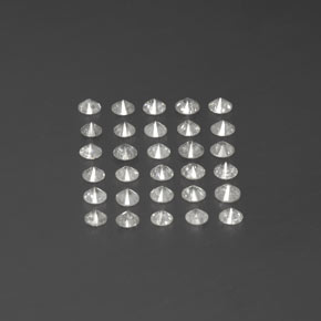  ct natürliche weißer Diamant-Edelsteine, Rundschliff, SI