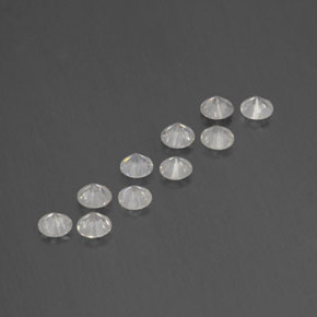  ct natürliche weißer Diamant-Edelsteine, Rundschliff, SI