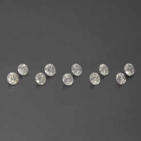  ct natürliche weißer Diamant-Edelsteine, Rundschliff, SI