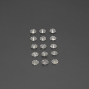  ct natürliche Weiß Diamant-Edelsteine, Runden, SI