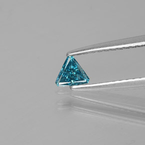 9,17 ctw natürlicher Blau Diamant, Trillion, SI