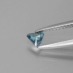 9,17 ctw natürlicher Blau Diamant, Trillion, SI