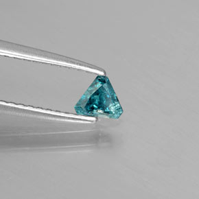 9,17 ctw natürlicher Blau Diamant, Trillion, SI