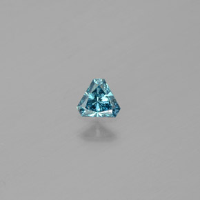9,17 ctw natürlicher Blau Diamant, Trillion, SI