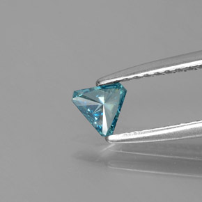 9,17 ctw natürlicher Blau Diamant, Trillion, SI