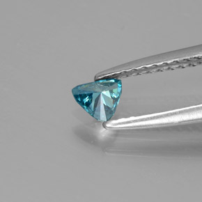 9,17 ctw natürlicher Blau Diamant, Trillion, SI