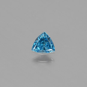 9,17 ctw natürlicher Blau Diamant, Trillion, SI