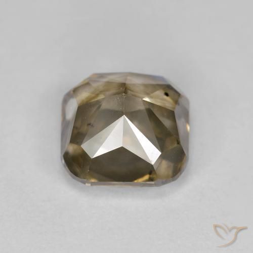 9,17 ctw natürlicher Cognac Diamant, Kissen, SI