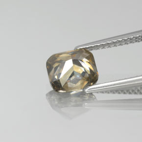 1,78 ctw natürlicher gelber Diamant, Kissenschliff, SI