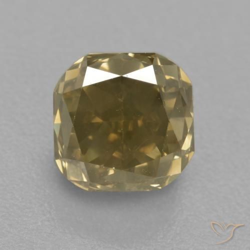 9,17 ctw natürlicher Champagner Diamant, Oktagonschliff, SI
