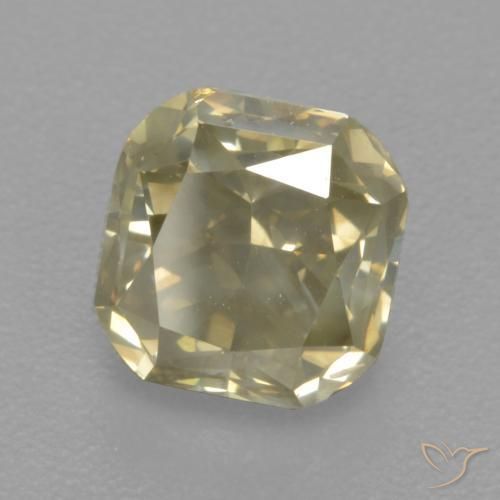 9,17 ctw natürlicher champagnerfarbend Diamant, Oktagonschliff, SI