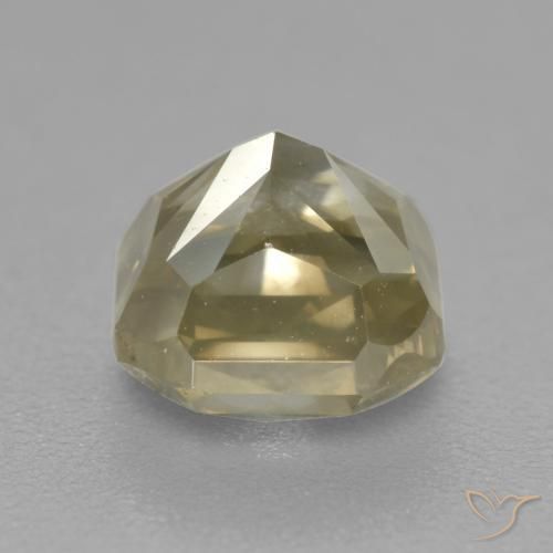 9,17 ctw natürlicher champagnerfarbend Diamant, Oktagonschliff, SI
