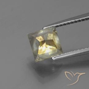 9,17 ctw natürlicher Cognac Diamant, Quadrat, SI