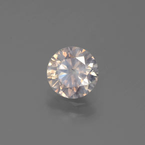 1,01 ctw natürlicher Gold Diamant, Rundschliff, SI