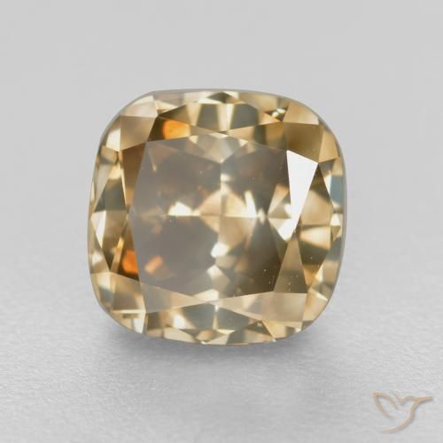 1.51ct Natürlicher Cognac Diamant, Kissen, SI