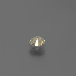 0,14 ctw natürlicher gelber Diamant, Rundschliff, SI