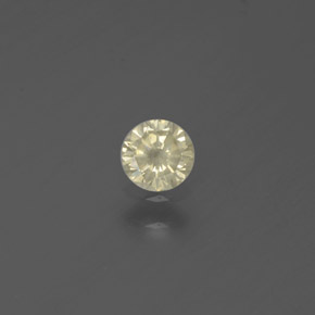 0,18 ctw natürlicher gelber Diamant, Rundschliff, SI