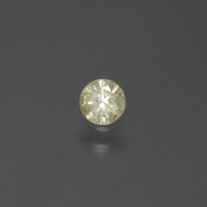 0,18 ctw natürlicher Gold Diamant, Rundschliff, SI
