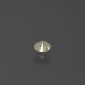 0,09 ctw natürlicher gelber Diamant, Rundschliff, SI