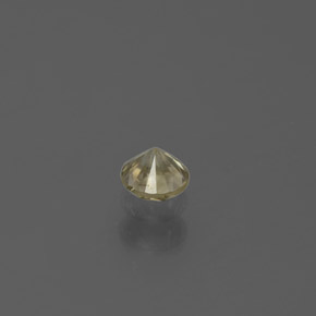 0,16 ctw natürlicher Gold Diamant, Rundschliff, SI