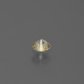 0,12 ctw natürlicher gelber Diamant, Rundschliff, SI