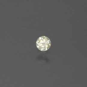 0,06 ctw natürlicher gelber Diamant, Rundschliff, SI