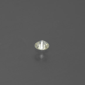 0,06 ctw natürlicher gelber Diamant, Rundschliff, SI
