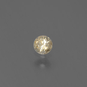 0,12 ctw natürlicher Gold Diamant, Rundschliff, SI
