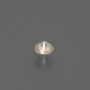 0,12 ctw natürlicher Gold Diamant, Rundschliff, SI