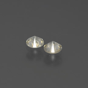  ct natürliche gelber Diamant-Edelsteine, Rundschliff, SI