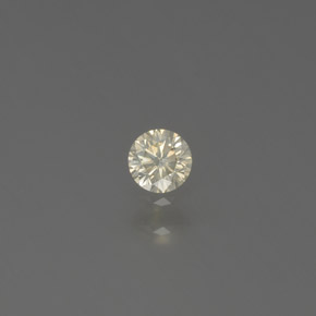 9,17 ctw natürlicher champagnerfarbend Diamant, Rund Schliff, SI
