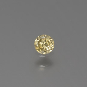 9,17 ctw natürlicher champagnerfarbend Diamant, Rund Schliff, SI