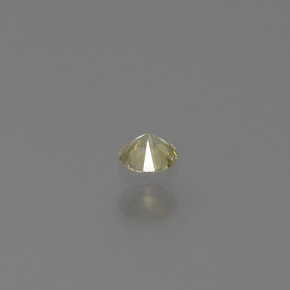 0,06 ctw natürlicher gelber Diamant, Rundschliff, SI
