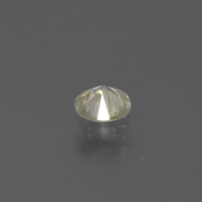 0,15 ctw natürlicher gelber Diamant, Rundschliff, SI