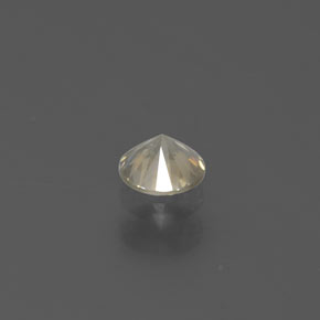 0,16 ctw natürlicher gelber Diamant, Rundschliff, SI
