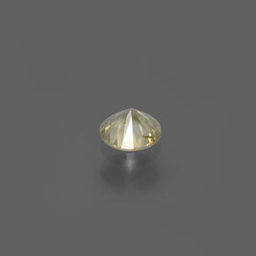 0,17 ctw natürlicher gelber Diamant, Rundschliff, SI