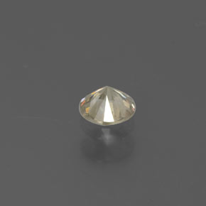0,15 ctw natürlicher Gold Diamant, Rundschliff, SI