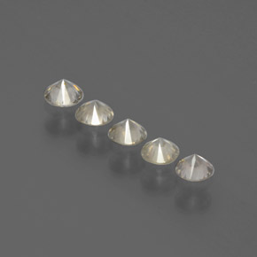  ct natürliche champagnerfarbend Diamant-Edelsteine, Rund Schliff, SI