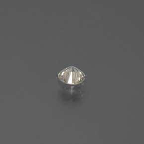 0,12 ctw natürlicher Gold Diamant, Rundschliff, SI