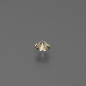 0,12 ctw natürlicher gelber Diamant, Rundschliff, SI